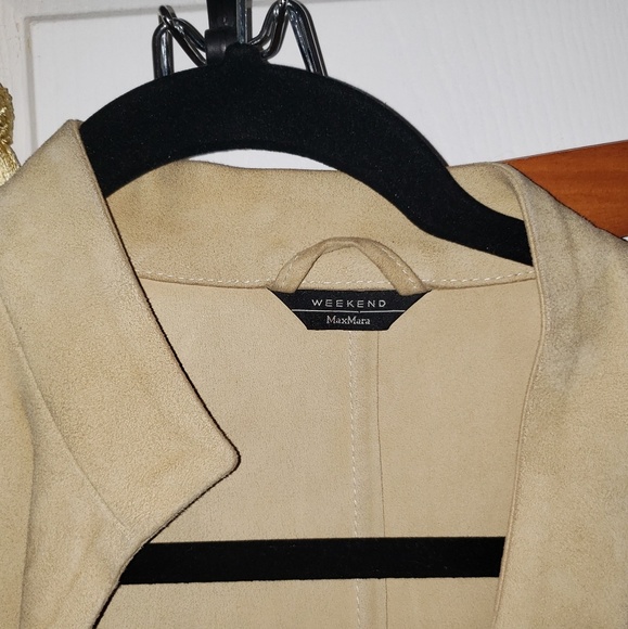 HP 🎉🍾 $755 Max Mara weekend suede coat - Picture 5 of 5